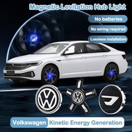 Volkswagen Wheel Center Rim Caps Hub Cap Lights Car Wheel Center Caps Emblem for VW POLO MK5 Golf