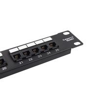 Factory Supply25Mouth50Telephone Voice Patch Panel CAT3Engineering Cabinet Rack Network Patch Panel