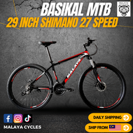 SHIMANO 29 inch 27 speed Mountain Bike Alloy Basikal
