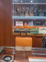 門市現貨 Hermes Constance 19 橙色銀扣 Ep 歐票 W stamp