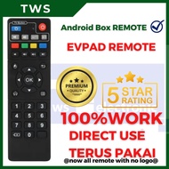 TWS evpad remote control|New Replacement Learning Remote Control Fit for EVPAD Set Top Box IPTV Smart TV Box
