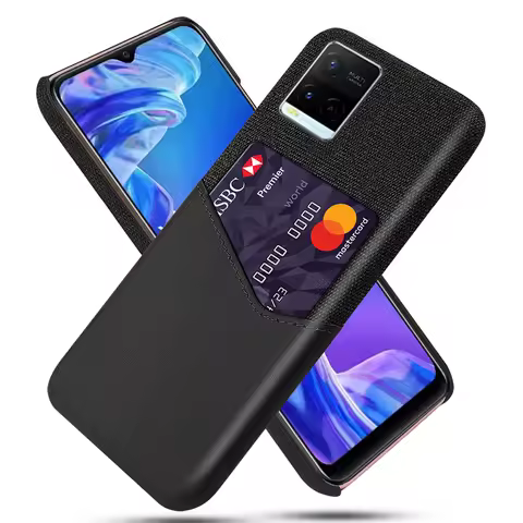 Business Case For VIVO Y21 Y31 Y21s Y31s Y33s S10 S9e S9 V21 V15 Funda Card Slots Cover For Vivo iQO