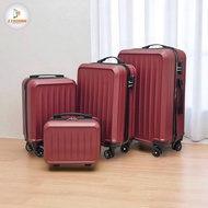 Beg bagasi Macaron Simple Design Luggage Travel Bags Suitcase 14"16"20"24"Ready Stock Bag Bagasi