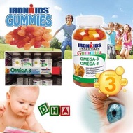 🇨🇦✈️代購⛔️截單日：9月20日18:00 ❤️‍🔥🇨🇦加拿大直送 IronKids Essential Omega-3 Gummies小鐵人兒童魚油軟糖200粒