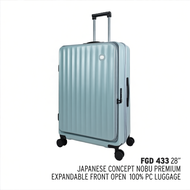 SAMEL 28" FGD 433 JAPANESE CONCEPT NOBU PREMIUM EXPANDABLE FRONT OPEN 100% PC LUGGAGE