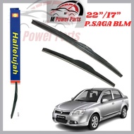 HALLELUJAH Car Window Depan Wiper Viper Kereta Saga BLM Wiper Kereta Yper Viper 22"/17" Wiper