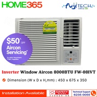 Fujitech Inverter Window Aircon 8000BTU FW-08IVT