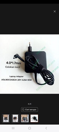 Charger Laptop Lenovo? 20V 3.25A 65W - AC Adapter Lenovo IdeaPad 330-14, 330-15, 330-17...