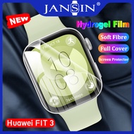 Hydrogel Film ฟิล์มนุ่ม Huawei Watch Fit 3 SmartWatch ฟิล์มกันรอย huawei watch fit3 ฟิล์มไฮโดรเจล Full Cover Protective Film