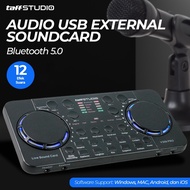 Price Soundcard Audio Bluetooth USB External Live Broadcast TaffSTUDIO V3 Pro 67