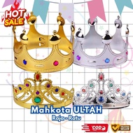 RATU King & Queen Crown for Children's Birthday | Plastic Party Crown Birthday Headdress/ King Crown