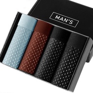 กางเกงบ็อกเซอร์สำหรับผู้ชายชุดชั้นในตาข่าย4ชิ้นกางเกงในขนาดพิเศษ7xl 6xl 5xl 8xl Serat Bambu กางเกงบ็