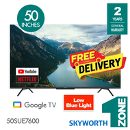 Skyworth 50" LED TV 4K UHD Google TV - Model: 50SUE7600