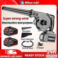 998VF Blower Angin Electric Air Blower Cordless Rechargeable Battery Blow 2 in 1 Vacuum Blower Vacuu