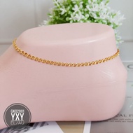 Yaxiya gold chain anklet GK02001
