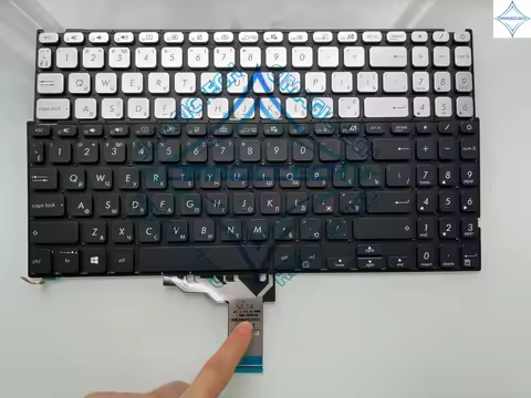 New Latin Spanish Ukrainian RU Russian Backlit For ASUS Vivobook X509 M509 X509U X509FA D509 D509D D