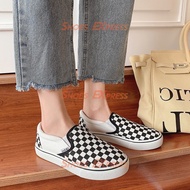 SHOESEXPRESS Checker Board Classic Men Women Unisex Sneakers Slip OnShoes Kasut Lelaki Kasut Perempu