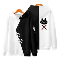 Adult and Kids Virtual Anchor Ōokami Mio Impression Hoodies Nakiri Ayame Top Japanese Anime Jacket For Men Women