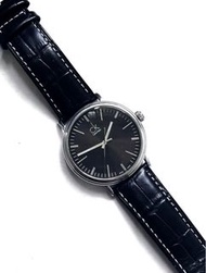 Calvin Klein Men's Quartz Watch leather surround Black vintage watch ck watch made is Swiss CK皮帶手錶中古