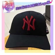 韓國代購MLB刺綉大Logo帽💕