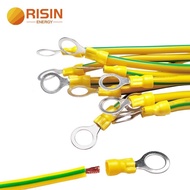 Solar Grounding Earth Cable Yellow Green 4mm2 6mm2 Copper Wire for Solar Ground Mounting Connection
