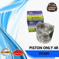 MESIN Piston Only 4 Ring ZH300 JD300 Dong Feng/ Original – ZH300 Diesel Engine Piston JD300/