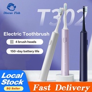 【SG Local】Xiaomi Electric Toothbrush T302 Set 150 Days Battery Life IPX8 Waterproof Deep Clean 4604