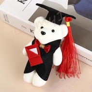 JEREMY1 Graduation Bear Doll, Graduation Season Graduation Ceremony Bachelor Bear Plush Toy, Celebrate Party Congratulation Decorative Doctor Cap Bear Toy School Graduate Gifts