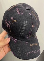 Chanel 黑色牛仔棒球帽 有票