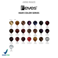 Feves Hair Color 60 ml + Developer 60 ml