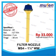 Strainer Filter Nozzle Type MS4 - 11⁄4" WW | Mufen