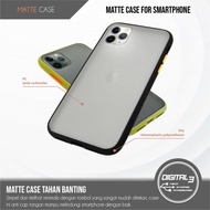 Casing Iphone 11 Pro Max Bumper Matte Hard Case Silicone PC