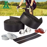 FORBETTER Handlebar Tape Road Bike 2 pcs Handlebar Wrap Carbon Fibre Anti-slip Handle Bar Bike Straps