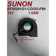 SUNON Projector Blower Fan EF50201S1-C000-F99 Cooling fan Projector Parts Kipas untuk Projector 25 x