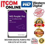 WD PURPLE PRO 8TB 10TB 12TB 14TB 256MB 512MB SATA III SURVEILLANCE HARDDISK (WD8001PURP WD101PURP WD