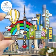Magnet Beijing Shanghai China Travel Souvenir