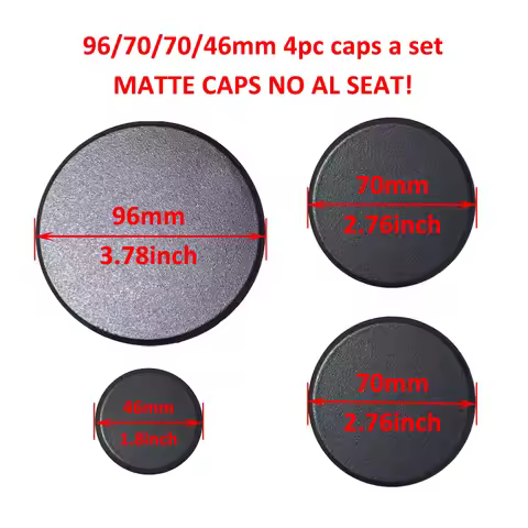 Burner Parts Matte 46mm 70mm 96mm Stove Cap Without AL seat