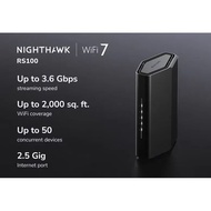 NETGEAR Nighthawk BE3600 (RS100) Dual-Band WiFi 7 Router