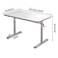 YiFeng โต๊ะ โต๊ะทำงาน ปรับระดับได้ มีให้เลือก2 รุ่น ใช้ได้ทั้งเด็กและผู้ใหญ่ รุ่น D 8902