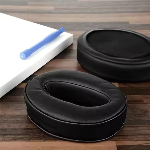 NUNUVV Ear pads for Sennheiser HD 4.50BT HD4.50BTNC HD 450BT 4. 40BT HD4.40BT Earpads Mesh cloth Mem