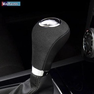 Ultrasuede Suede Wrap Gear Shift Knob Trim Cover Sticker For Mercedes Benz W169 W203 W204 W211 W212 