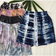 [1076] Short Pants Tie DYe/Seluar Pendek Perempuan Tie Dye *WHOLESALE AVAILABLE*