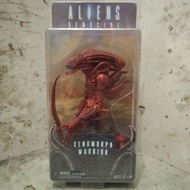 neca aliens genocide xenomorph warrior red