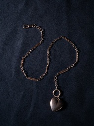 1920s 法國 裝飾藝術時期 立體螺旋懷錶鍊