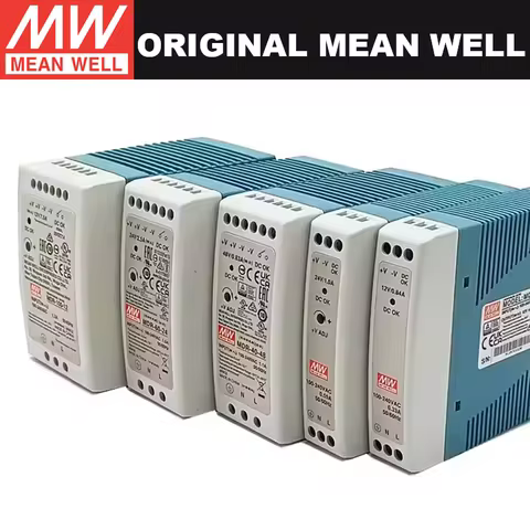MEAN WELL MDR -10 20 40 60 100 - 5 12 15 24 48 Meanwell 10W 20W 40W 60W 100W 5V 12V 15V 24V 48V Indu