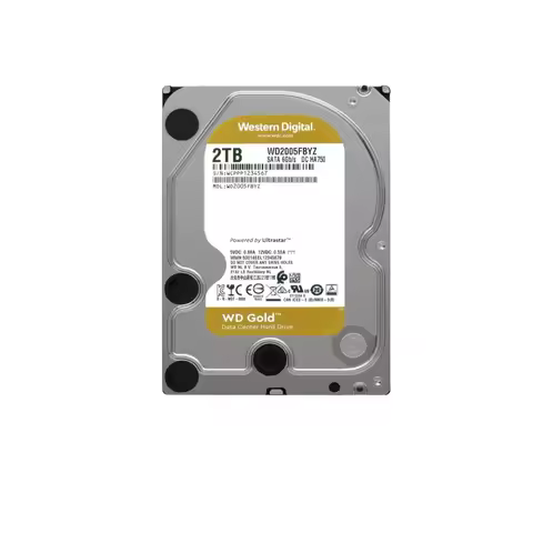 2TB WD Gold Enterprise Class Computer Hard Drive 128 MB Cache 3.5" Internal Bare or OEM Drives WD200