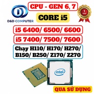 CPU i5 7600/ 7500/ 7400/ 6600/ 6500/ 6400 Running H110/ B150/ B250/ Z170/ Z270 - USED