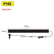 นุ่มพับรีโมทคอนโทรลรถบรรทุก DEVIL Eye LED Matrix พิกเซลแผงแสง Graffiti เลื่อน Stickup ข้อความกระจก