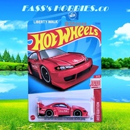 HOT WHEELS™ 2023 TARGET EXCLUSIVE RED EDITION LB SUPER SILHOUETTE NISSAN SILVIA S15 LIBERTY WALK JDM