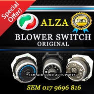 PERODUA ALZA ORIGINAL COMPLETE SET BLOWER SWITCH/ SUIS (CAR AIRCOND SYSTEM)